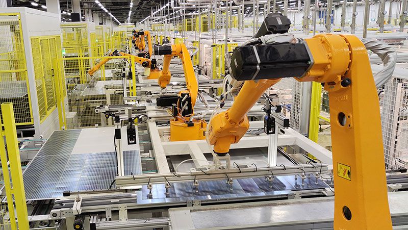 Robot String Layup