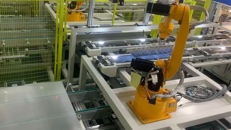 Robot String Layup